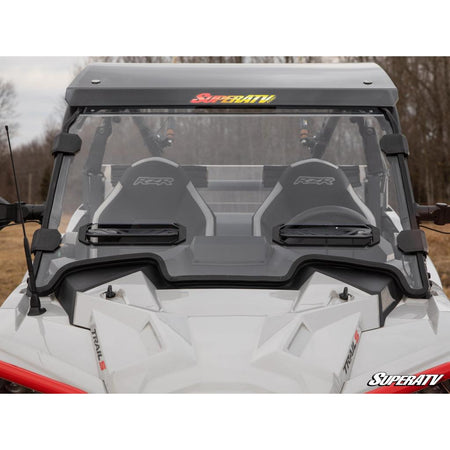 SuperATV Polaris RZR Trail S 900 Vented Full Windshield - MojoMotoSport.com