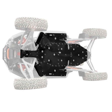 SuperATV Polaris RZR Turbo R Full Skid Plate - MojoMotoSport.com
