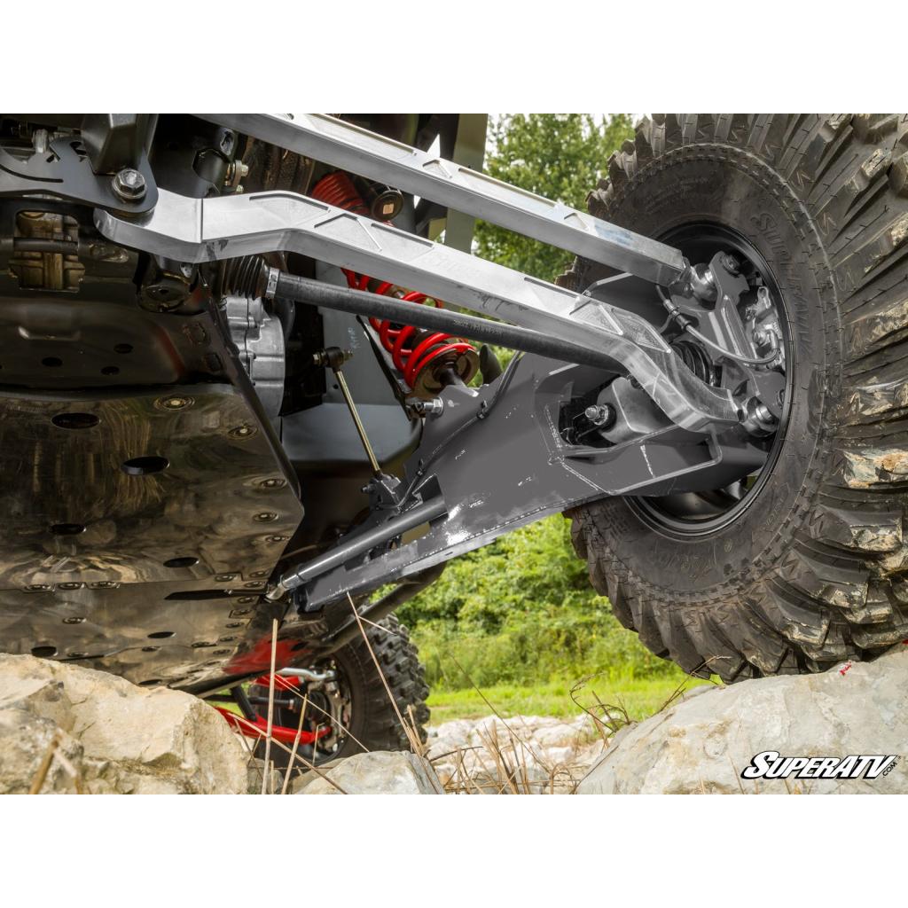 SuperATV Polaris RZR Turbo R Rear Toe Link Kit - MojoMotoSport.com