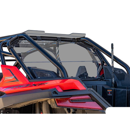 SuperATV Polaris RZR Turbo R Rear Windshield - MojoMotoSport.com