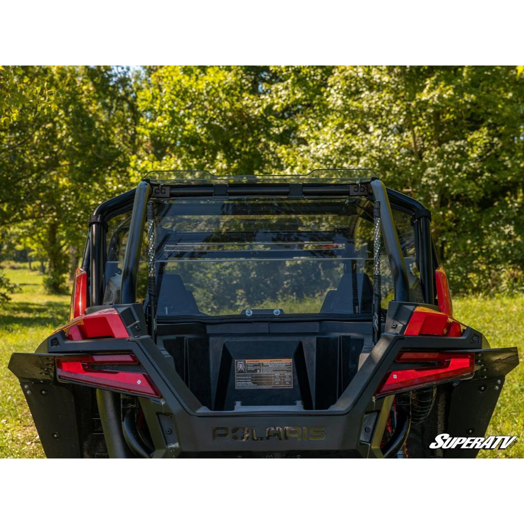 SuperATV Polaris RZR Turbo R Rear Windshield - MojoMotoSport.com