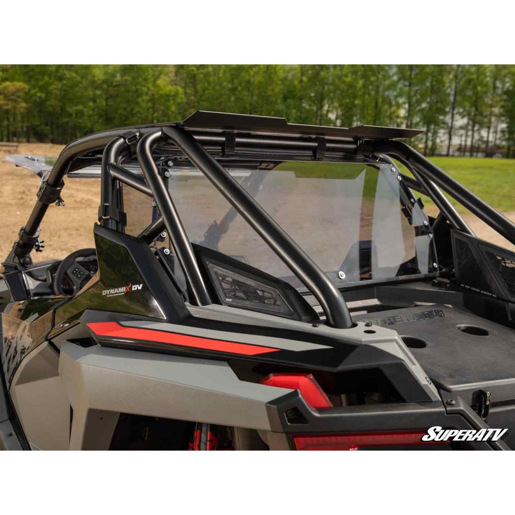 SuperATV Polaris RZR Turbo R Rear Windshield - MojoMotoSport.com