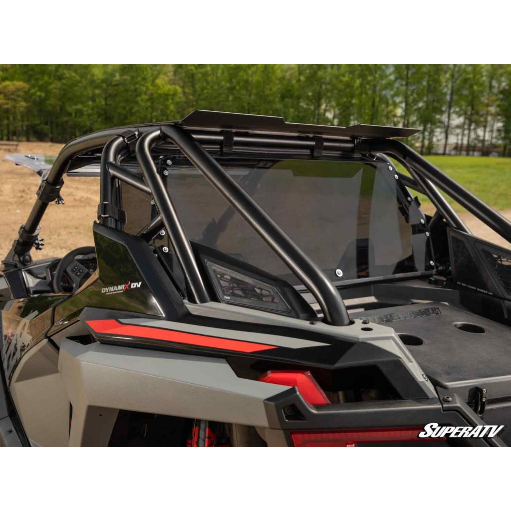 SuperATV Polaris RZR Turbo R Rear Windshield - MojoMotoSport.com