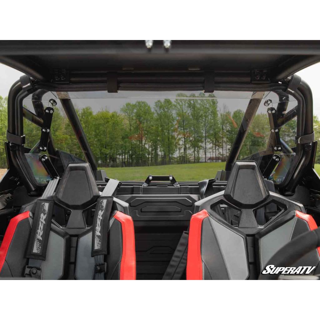 SuperATV Polaris RZR Turbo R Rear Windshield - MojoMotoSport.com