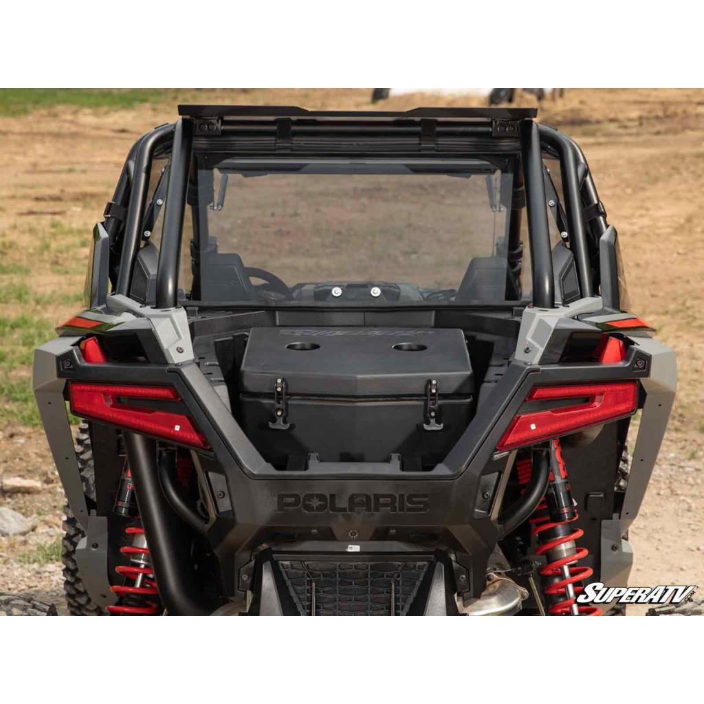 SuperATV Polaris RZR Turbo R Rear Windshield - MojoMotoSport.com