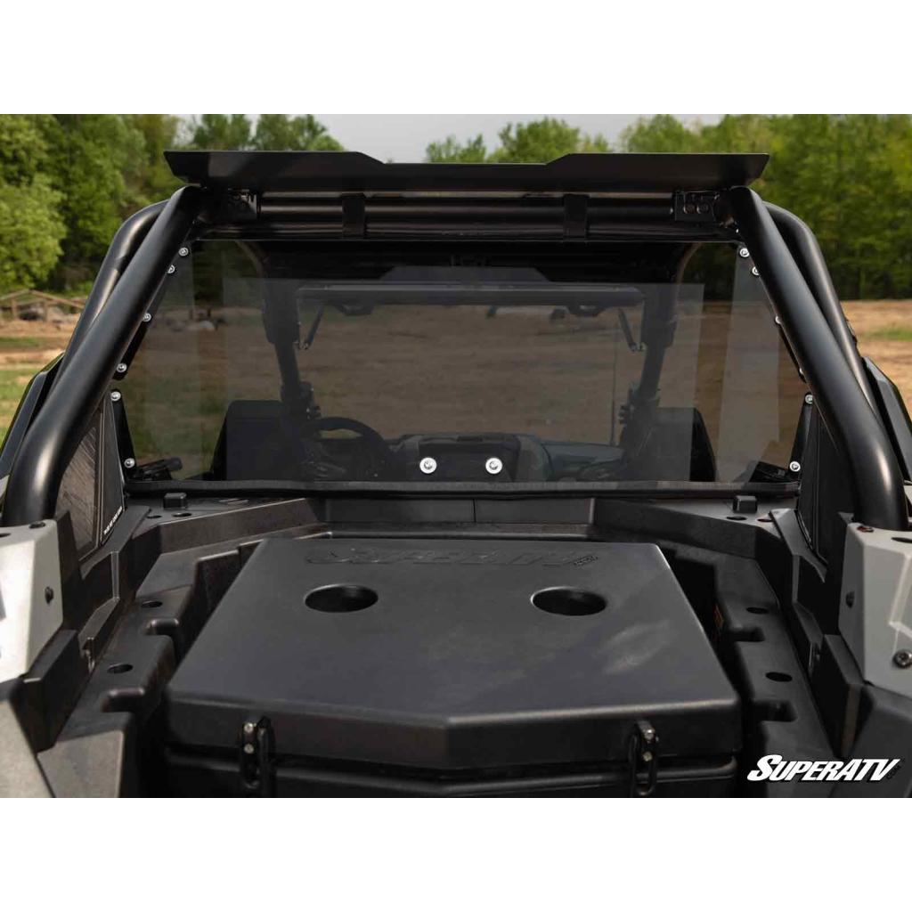 SuperATV Polaris RZR Turbo R Rear Windshield - MojoMotoSport.com