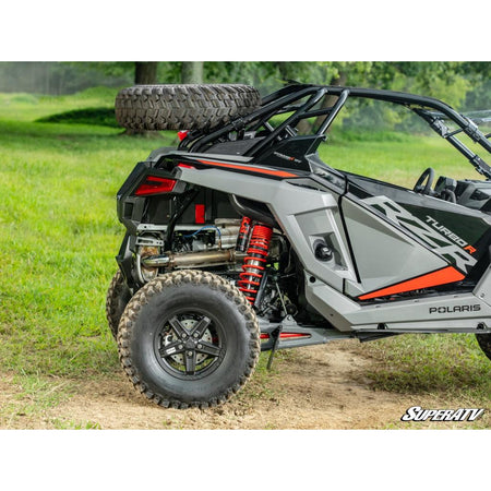 SuperATV Polaris RZR Turbo R Spare Tire Carrier - MojoMotoSport.com