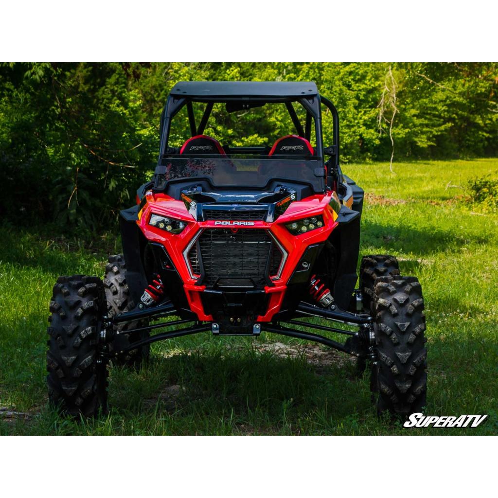 SuperATV Polaris RZR Turbo S Half Windshield - MojoMotoSport.com