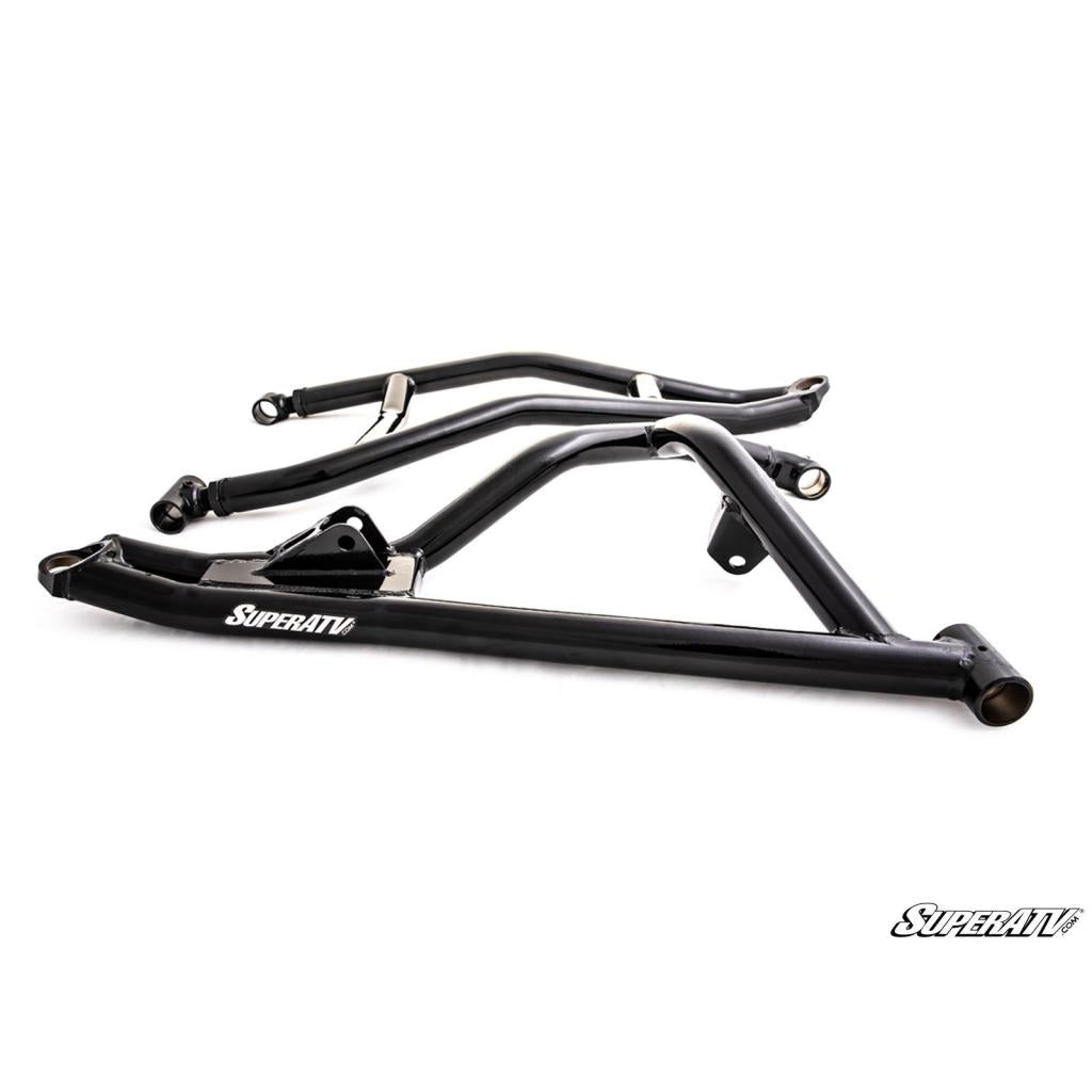 SuperATV Polaris RZR Turbo S High Clearance 1.5" Offset A - Arms - MojoMotoSport.com