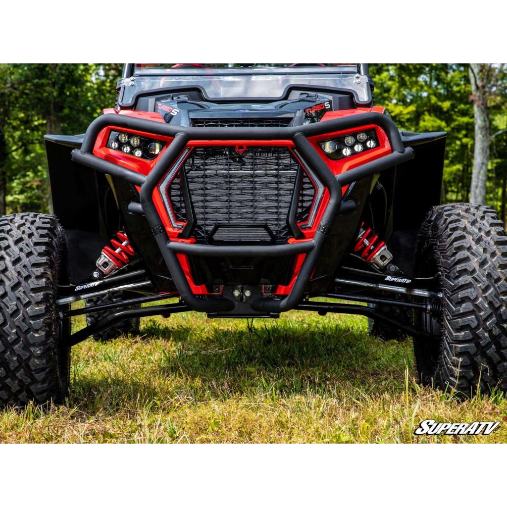 SuperATV Polaris RZR Turbo S High Clearance 1.5" Offset A - Arms - MojoMotoSport.com