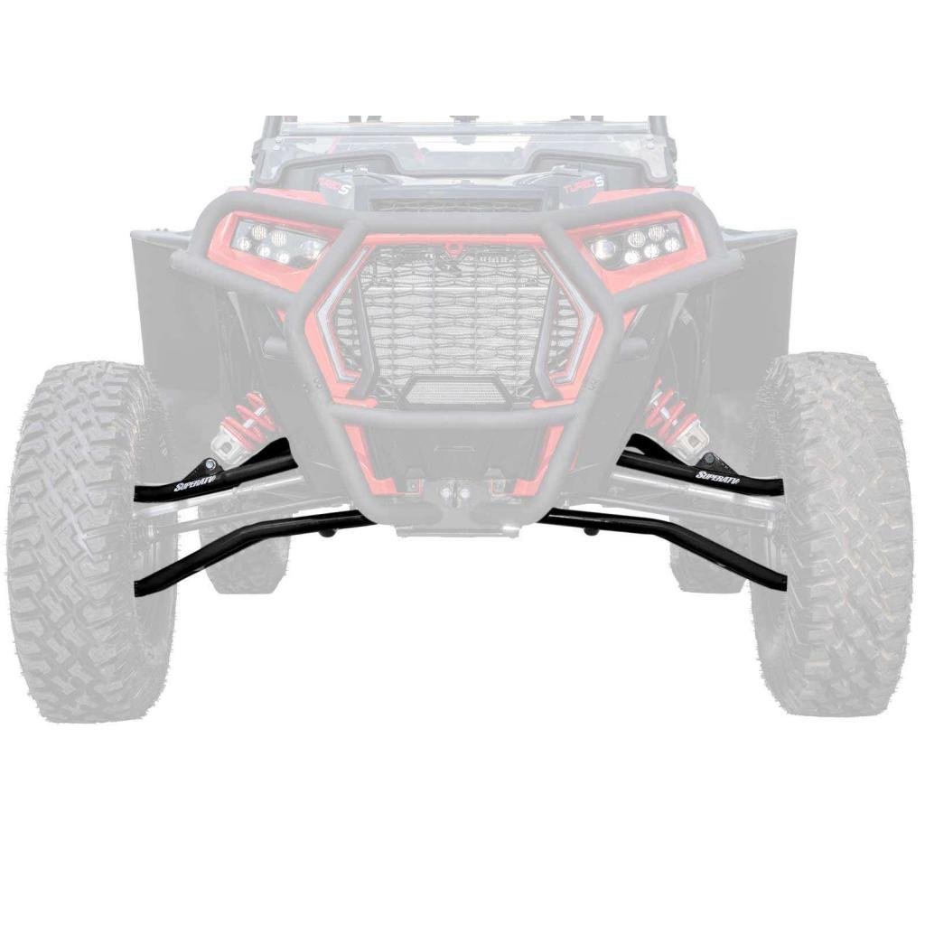 SuperATV Polaris RZR Turbo S High Clearance 1.5" Offset A - Arms - MojoMotoSport.com