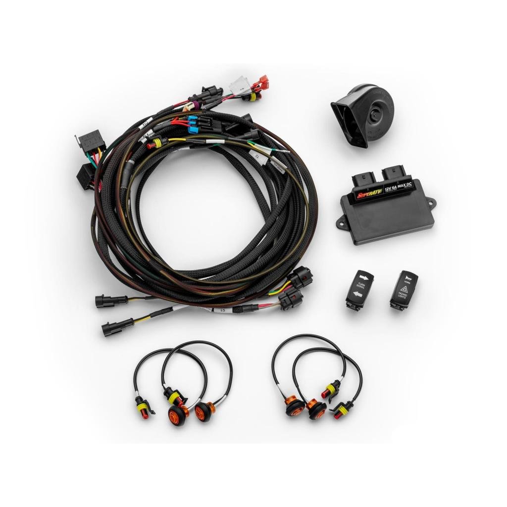 SuperATV Polaris RZR XP 1000 Deluxe Self - Canceling Turn Signal Kit - MojoMotoSport.com