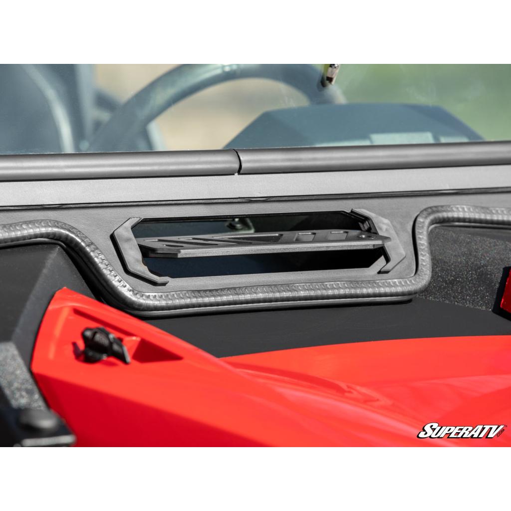 SuperATV Polaris RZR XP 1000 Flip Down Glass Windshield - MojoMotoSport.com