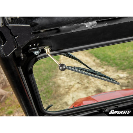 SuperATV Polaris RZR XP 1000 Flip Down Glass Windshield - MojoMotoSport.com