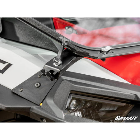 SuperATV Polaris RZR XP 1000 Flip Down Glass Windshield - MojoMotoSport.com