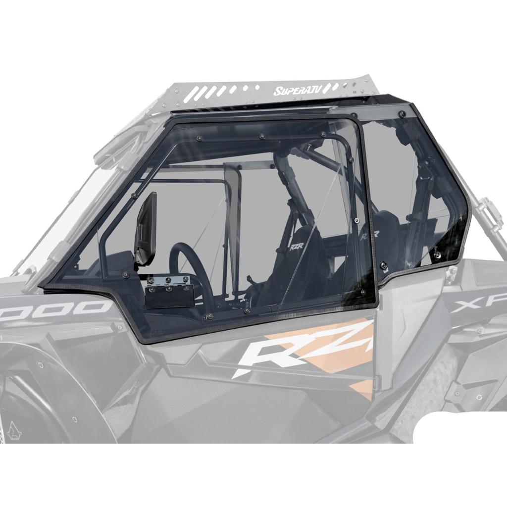 SuperATV Polaris RZR XP 1000 Hard Cab Enclosure Upper Doors - MojoMotoSport.com