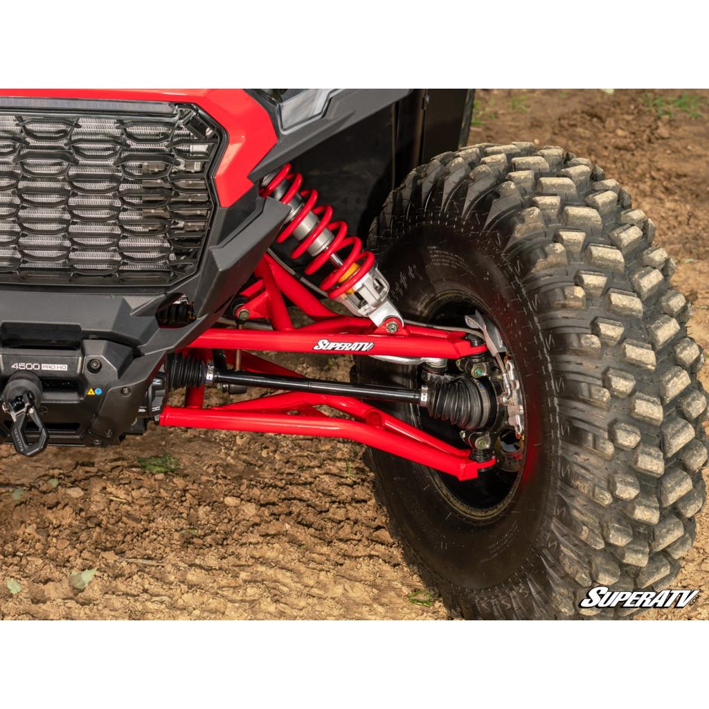 SuperATV Polaris RZR XP 1000 High Clearance 2" Forward Offset A - Arms - MojoMotoSport.com