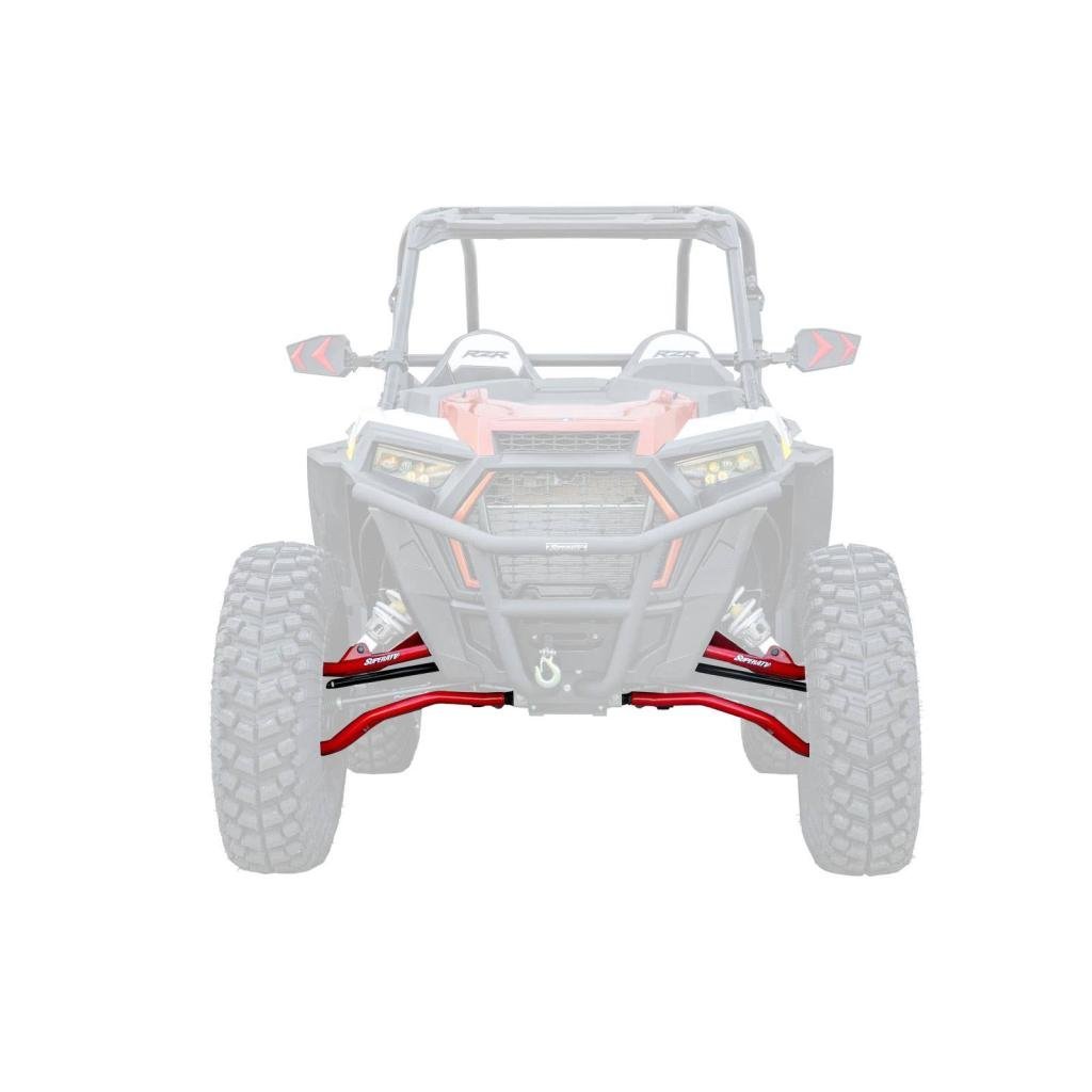 SuperATV Polaris RZR XP 1000 High Clearance 2" Forward Offset A - Arms - MojoMotoSport.com