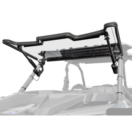 SuperATV Polaris RZR XP 1000 MaxDrive Power Flip Windshield - MojoMotoSport.com