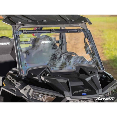 SuperATV Polaris RZR XP 1000 MaxDrive Power Flip Windshield - MojoMotoSport.com