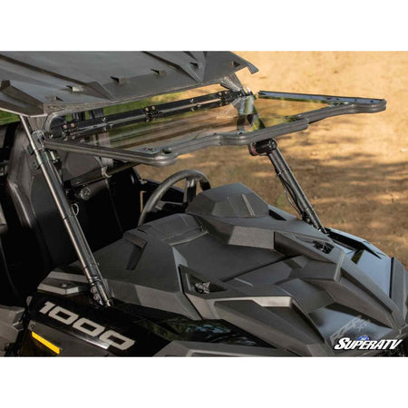 SuperATV Polaris RZR XP 1000 MaxDrive Power Flip Windshield - MojoMotoSport.com