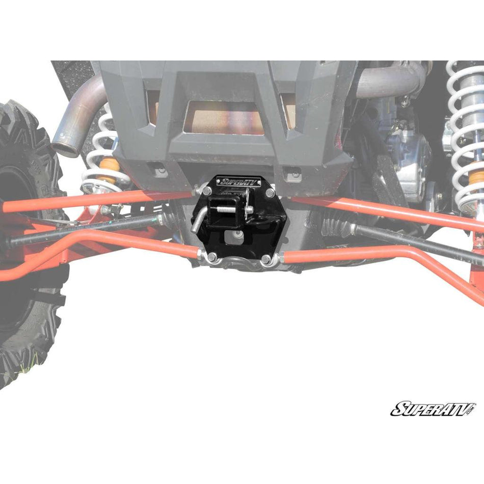 SuperATV Polaris RZR XP 1000 Rear Bumper with Receiver Hitch - MojoMotoSport.com