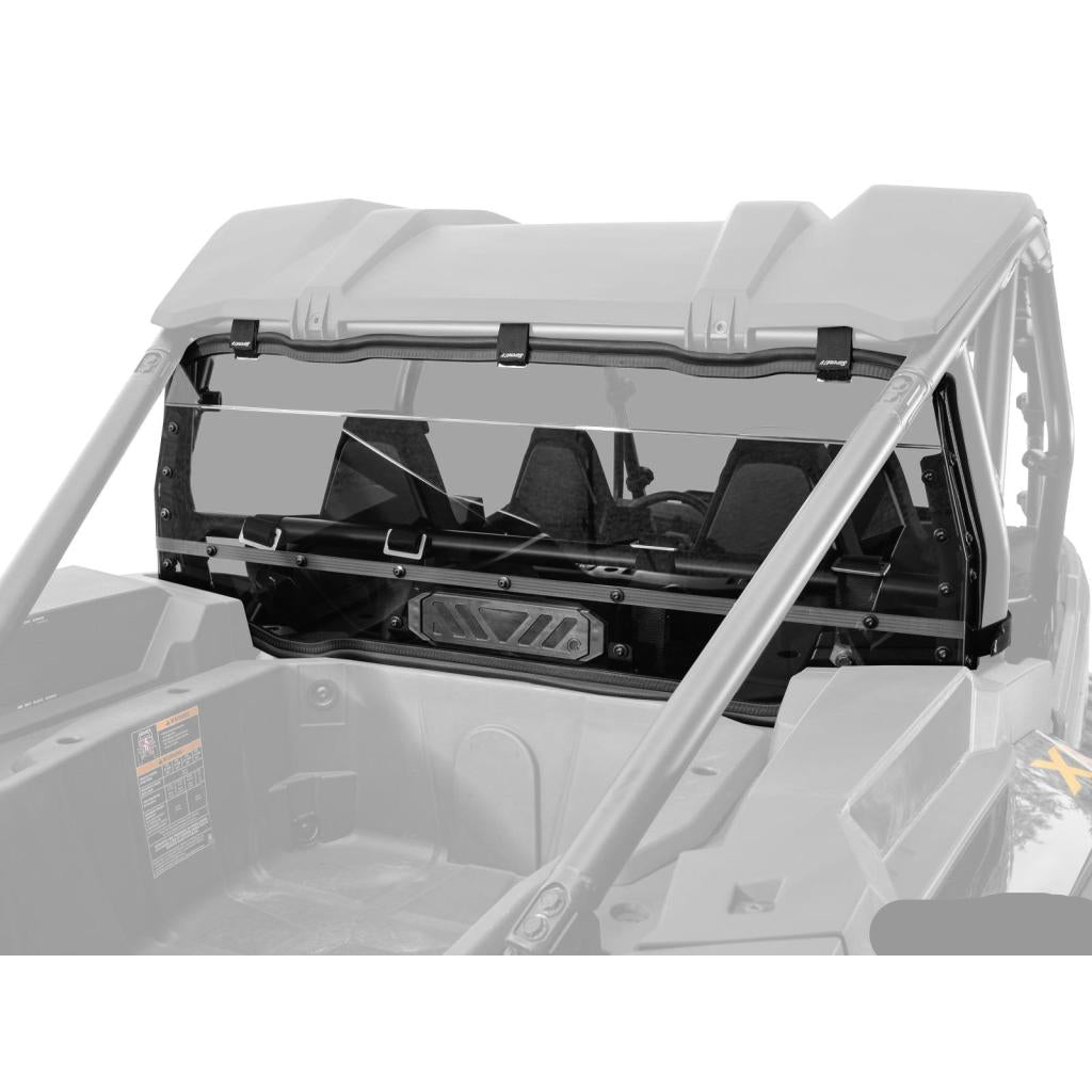 SuperATV Polaris RZR XP 1000 Rear Vented Windshield - MojoMotoSport.com