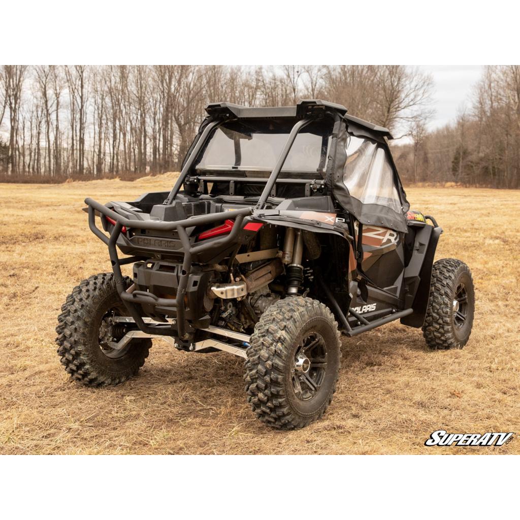 SuperATV Polaris RZR XP 1000 Rear Vented Windshield - MojoMotoSport.com