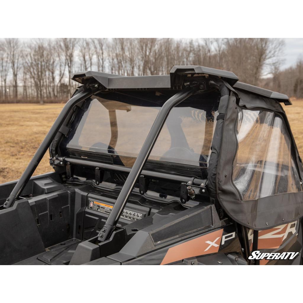 SuperATV Polaris RZR XP 1000 Rear Vented Windshield - MojoMotoSport.com