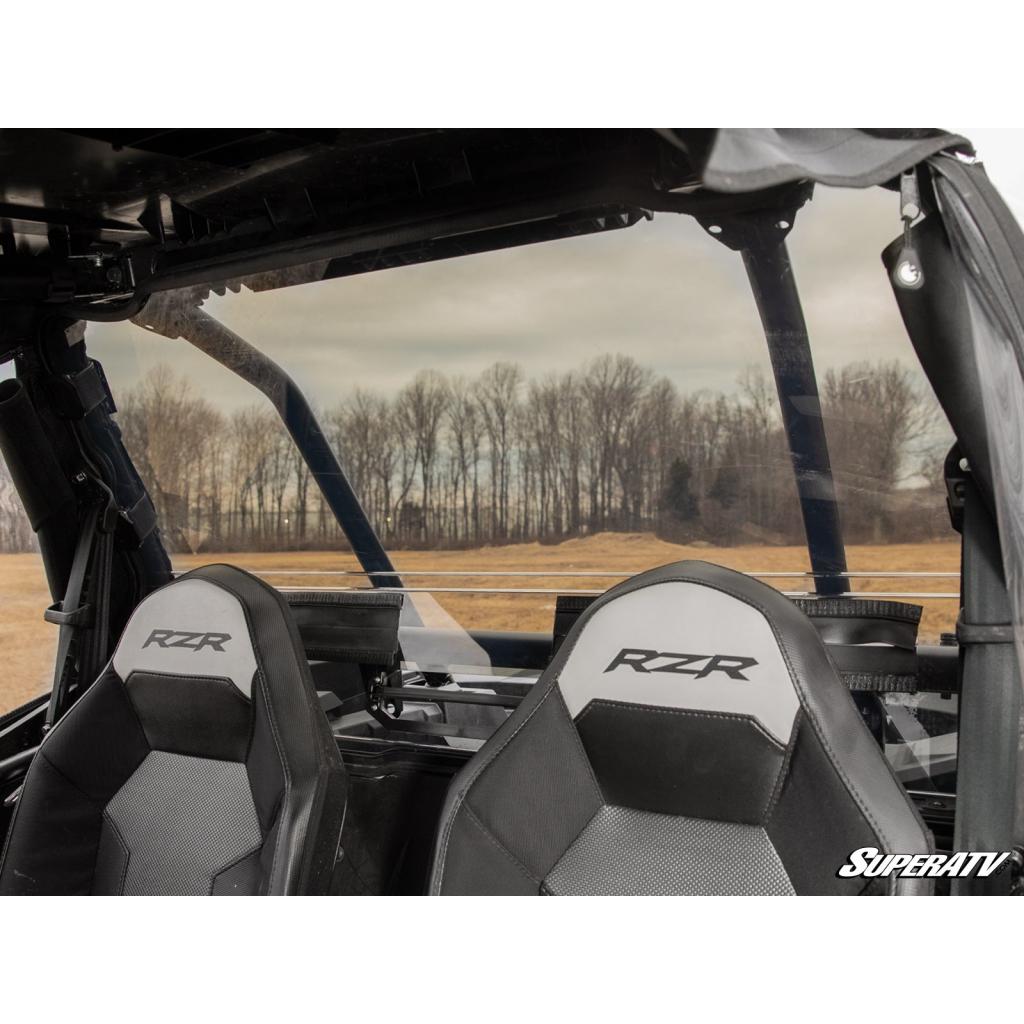 SuperATV Polaris RZR XP 1000 Rear Vented Windshield - MojoMotoSport.com