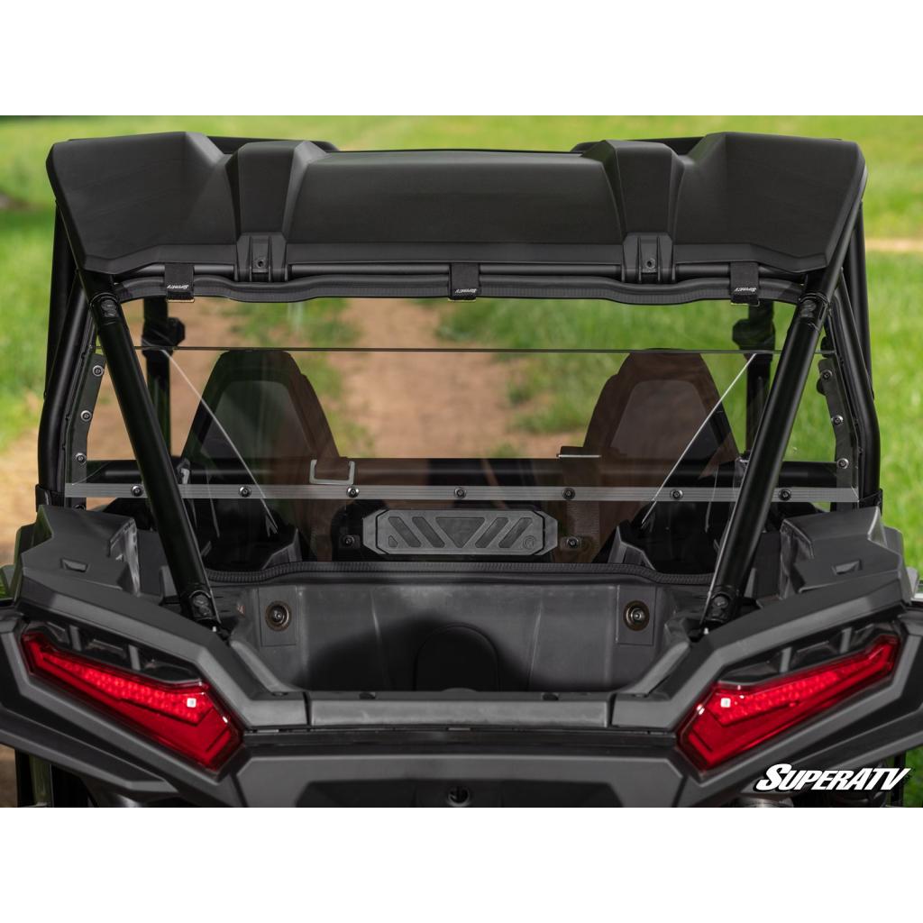 SuperATV Polaris RZR XP 1000 Rear Vented Windshield - MojoMotoSport.com