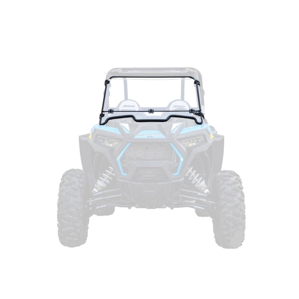 SuperATV Polaris RZR XP 1000 Scratch Resistant Flip Down Windshield - MojoMotoSport.com