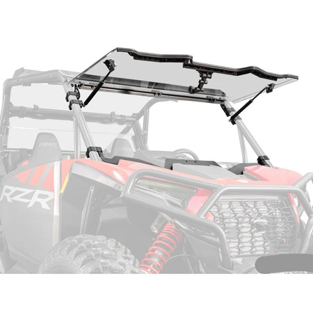 SuperATV Polaris RZR XP 1000 Scratch Resistant Flip Windshield - MojoMotoSport.com
