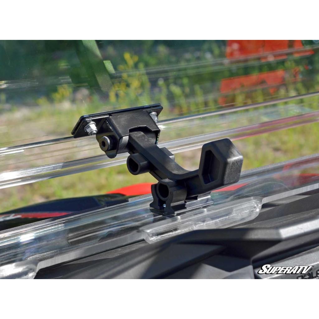 SuperATV Polaris RZR XP 1000 Scratch Resistant Flip Windshield - MojoMotoSport.com