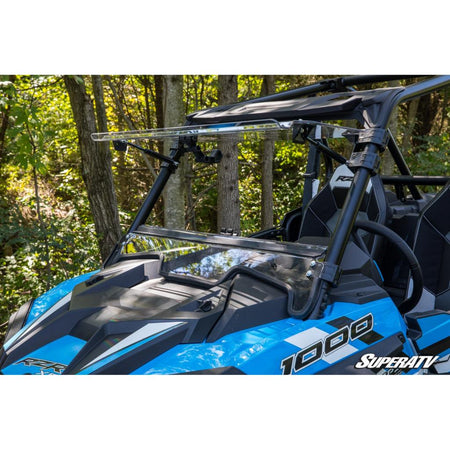 SuperATV Polaris RZR XP 1000 Scratch Resistant Flip Windshield - MojoMotoSport.com