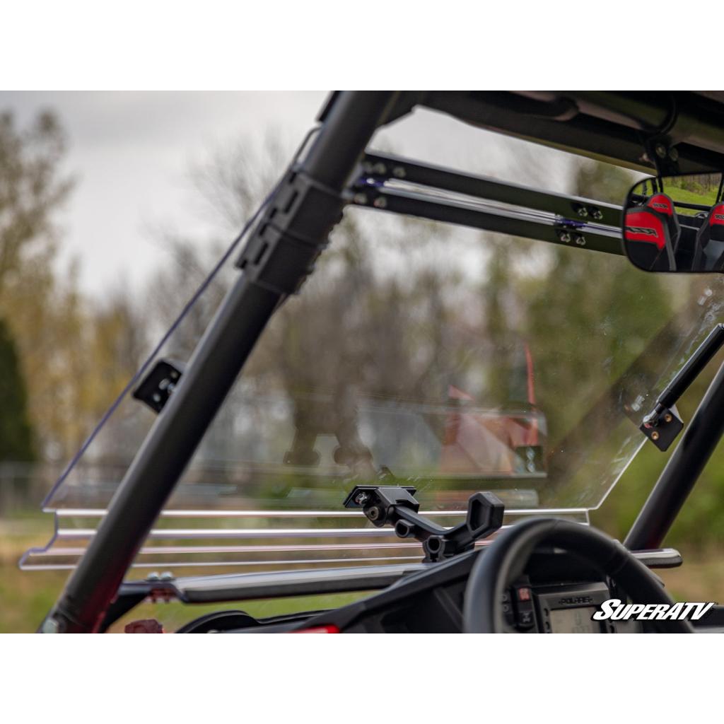SuperATV Polaris RZR XP 1000 Scratch Resistant Flip Windshield - MojoMotoSport.com