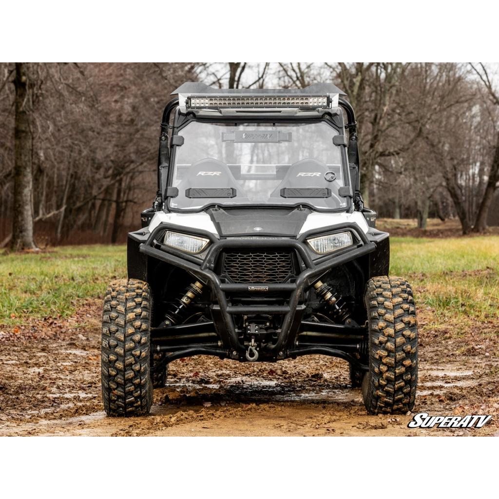 SuperATV Polaris RZR XP 1000 Scratch Resistant Vented Full Windshield - MojoMotoSport.com