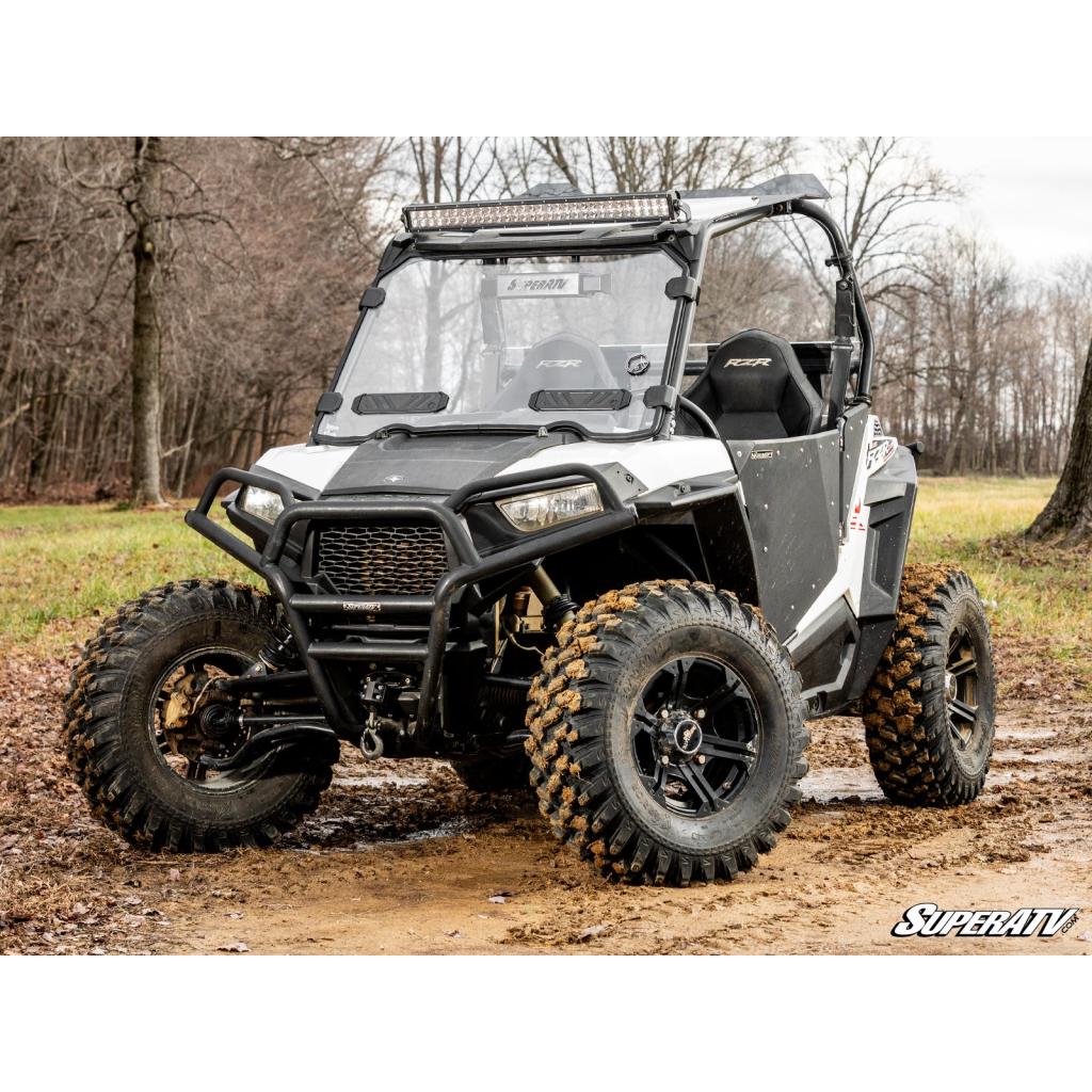 SuperATV Polaris RZR XP 1000 Scratch Resistant Vented Full Windshield - MojoMotoSport.com