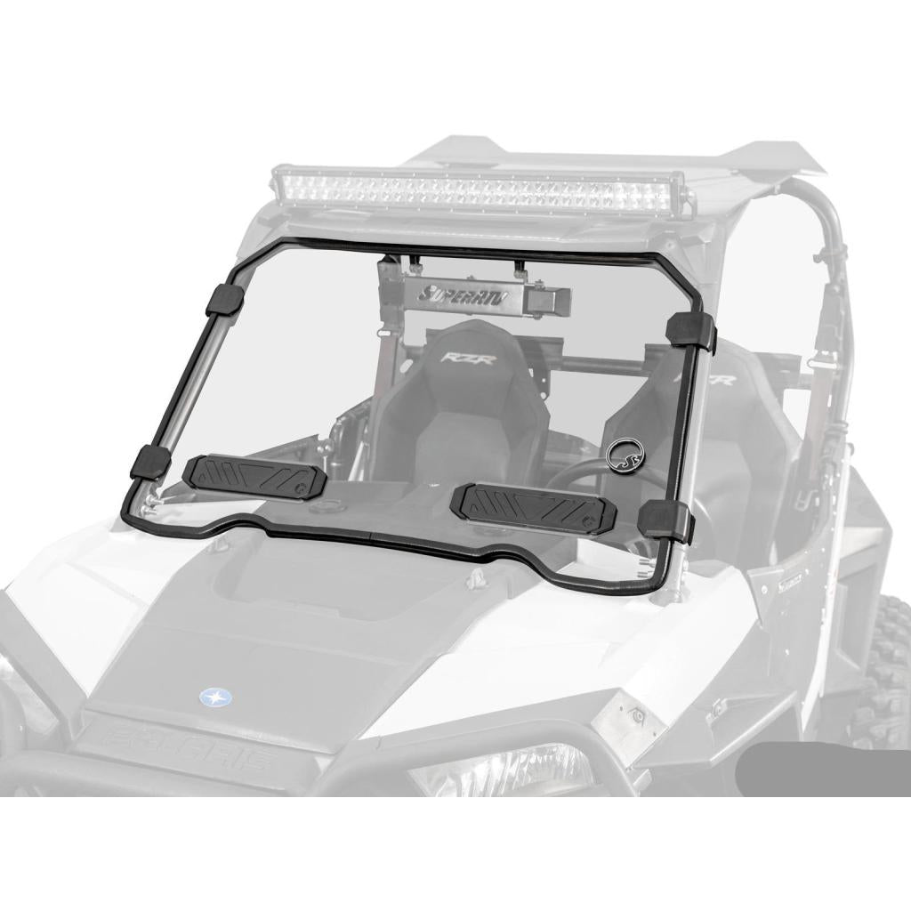SuperATV Polaris RZR XP 1000 Scratch Resistant Vented Full Windshield - MojoMotoSport.com