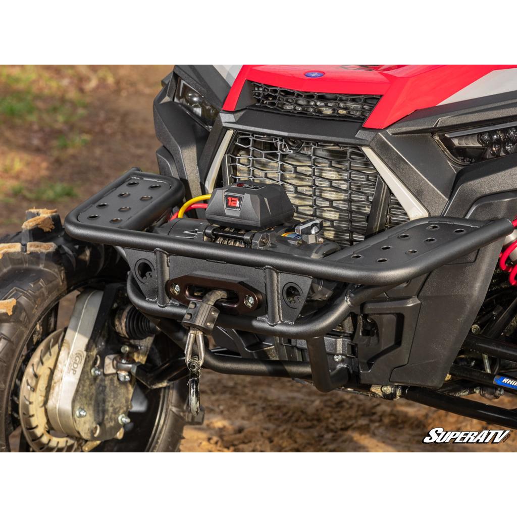 SuperATV Polaris RZR XP 1000 Winch - Ready Front Bounty Bumper - MojoMotoSport.com