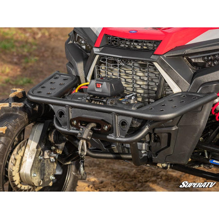SuperATV Polaris RZR XP 1000 Winch - Ready Front Bounty Bumper - MojoMotoSport.com