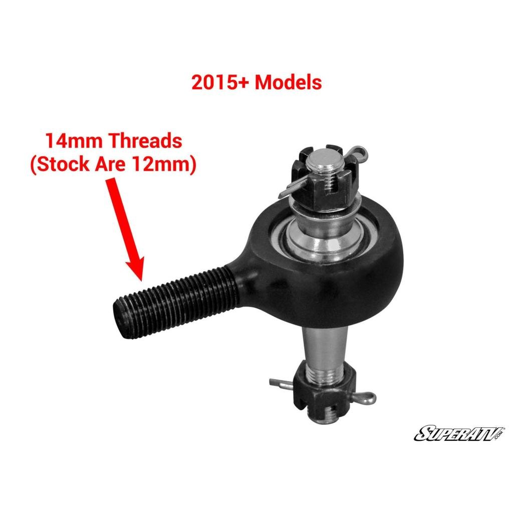 SuperATV Polaris RZR XP 1000 Z - Bend Tie Rod Kit - Replacement for SuperATV Lift Kits - MojoMotoSport.com