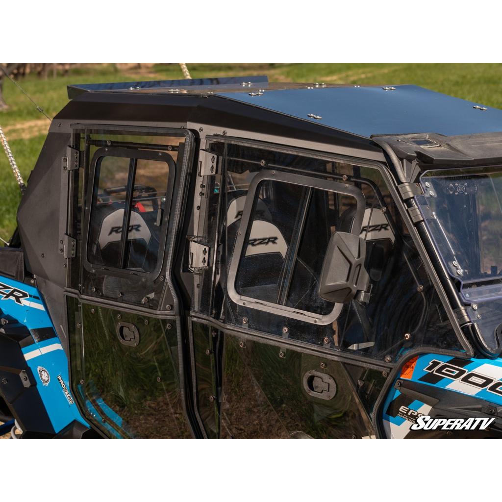 SuperATV Polaris RZR XP 4 1000 Cab Enclosure Doors - MojoMotoSport.com