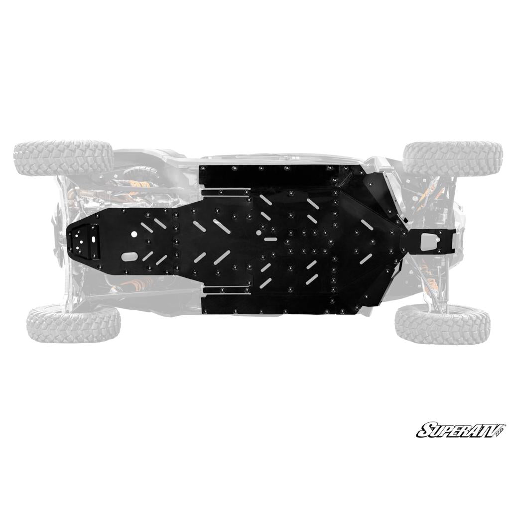 SuperATV Polaris RZR XP 4 1000 Full Skid Plate - MojoMotoSport.com