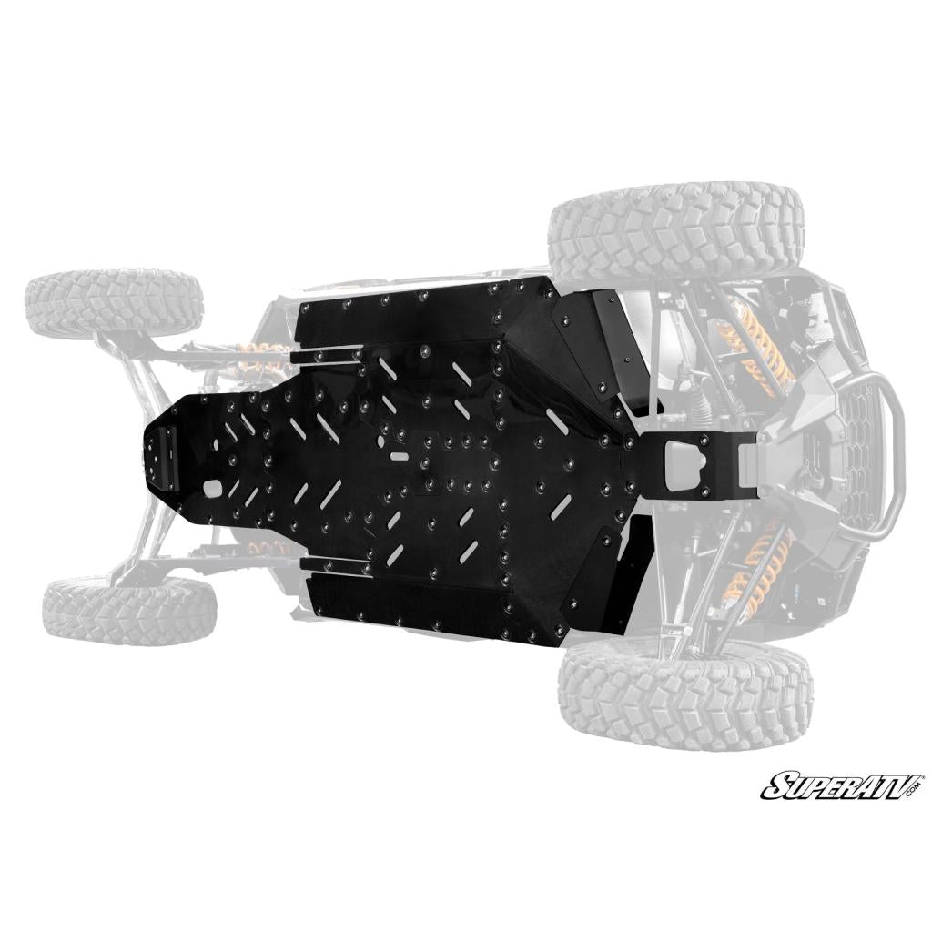 SuperATV Polaris RZR XP 4 1000 Full Skid Plate - MojoMotoSport.com