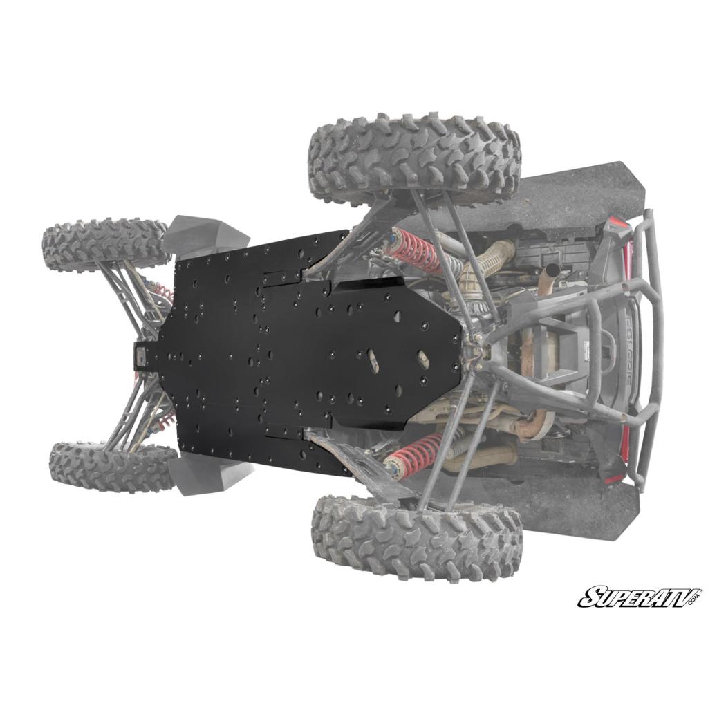 SuperATV Polaris RZR XP 4 1000 Full Skid Plate - MojoMotoSport.com