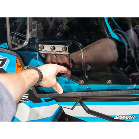 SuperATV Polaris RZR XP 4 1000 Hard Cab Enclosure Upper Doors - MojoMotoSport.com