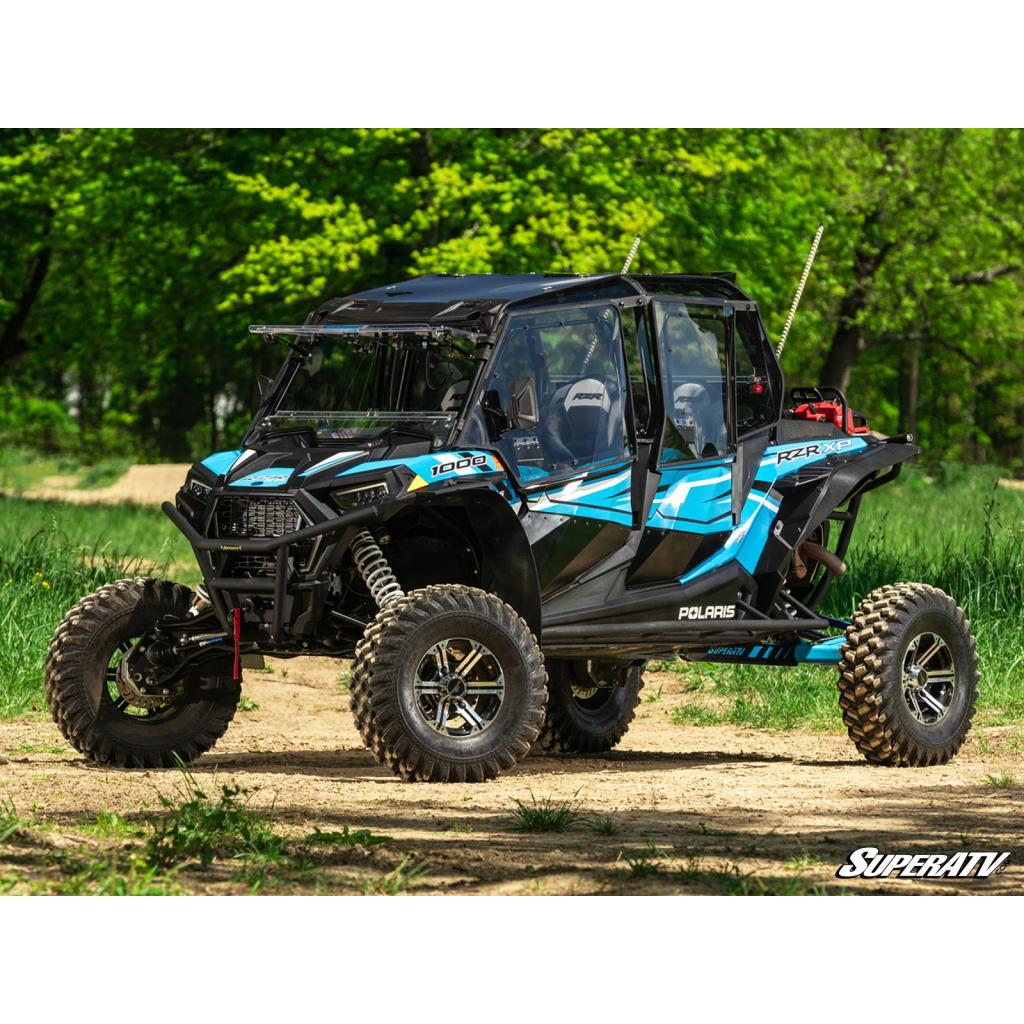 SuperATV Polaris RZR XP 4 1000 Hard Cab Enclosure Upper Doors - MojoMotoSport.com