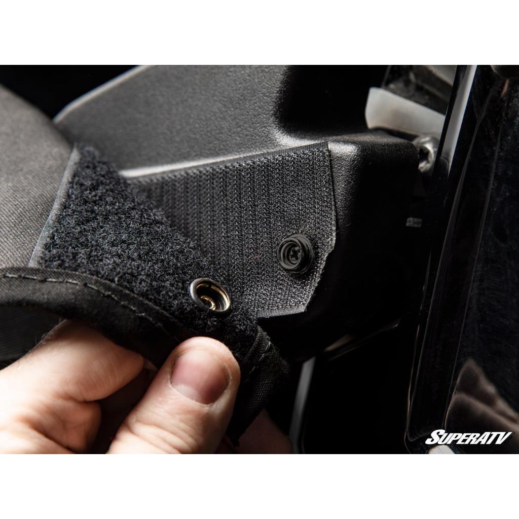 SuperATV Polaris RZR XP 4 1000 Primal Soft Cab Enclosure Upper Doors - MojoMotoSport.com