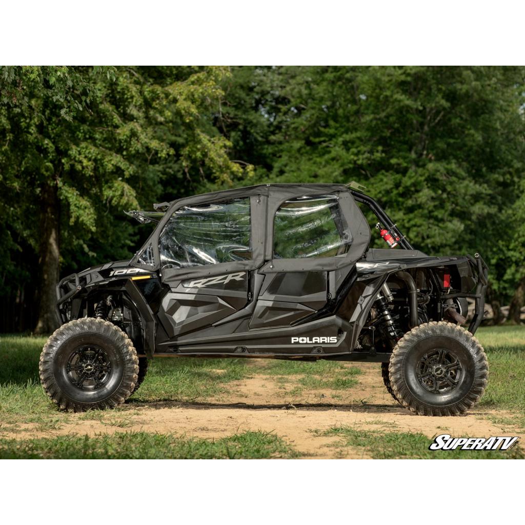 SuperATV Polaris RZR XP 4 1000 Primal Soft Cab Enclosure Upper Doors - MojoMotoSport.com